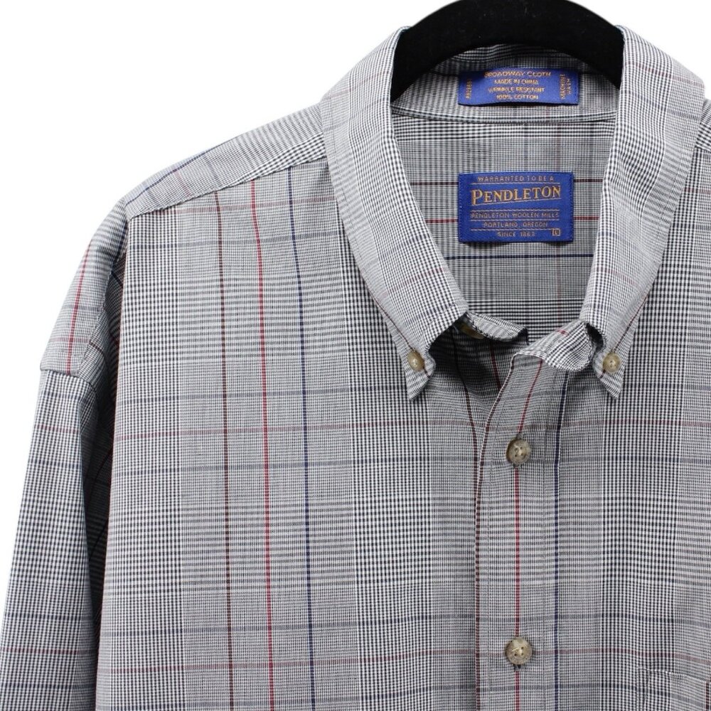 Pendleton Stripe Button Down Cotton Classic Comfo… - image 3